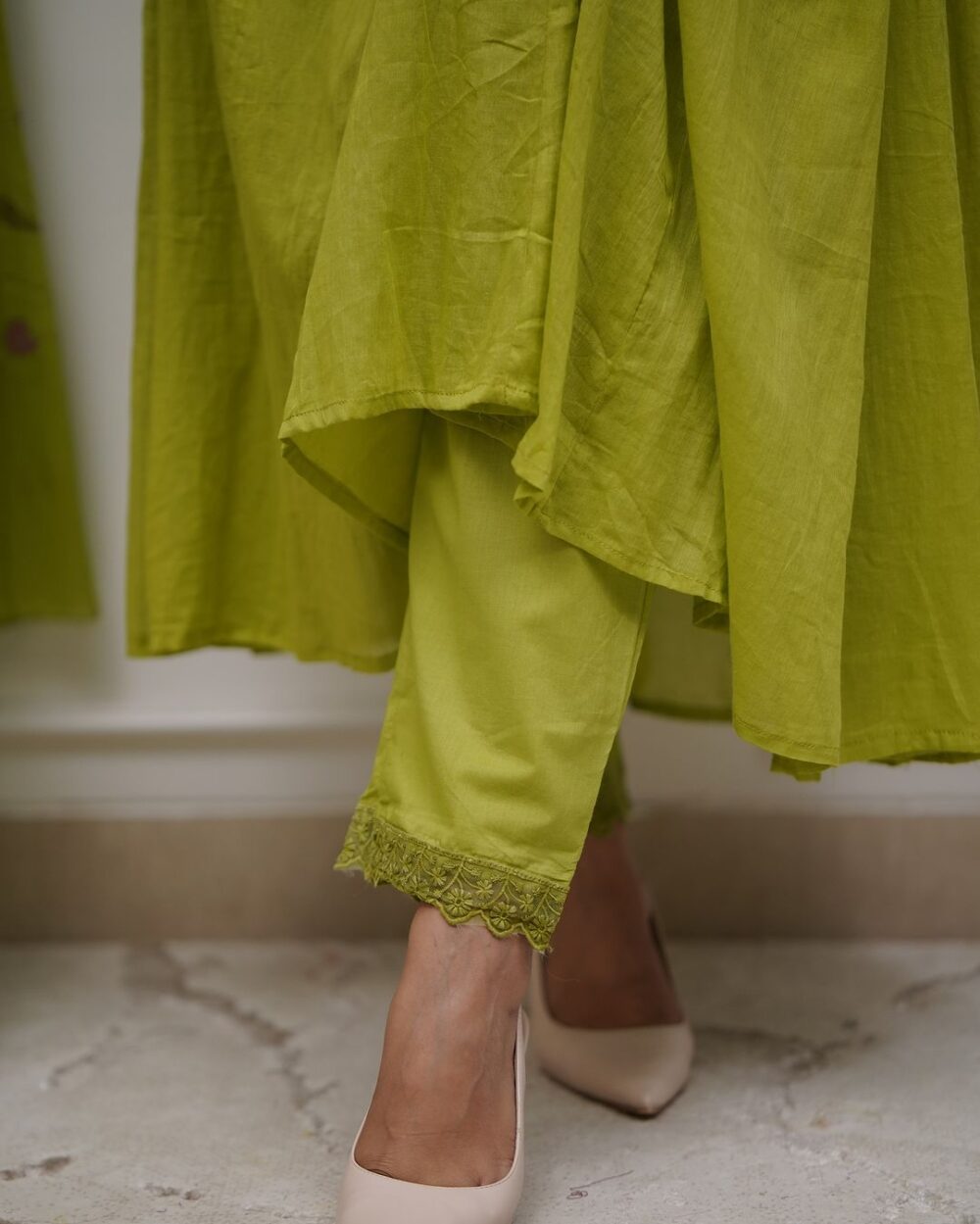 Beautiful Embroidery With Suqes Heavy Suit - Image 21